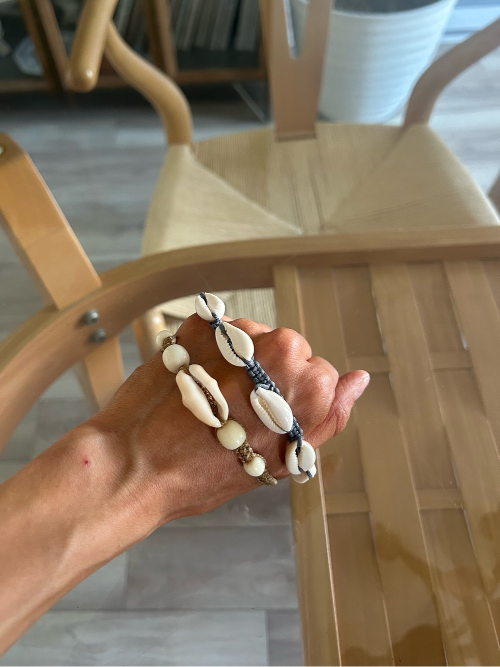 Shell Beaded Bracelets